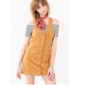 Urban Outfitters Tan Corduroy Dress